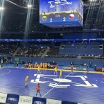 Atmosfer Modern Futsal di Žalgirio Arena
