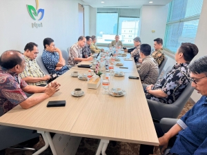 Bupati Buru Selatan Bahas Hilirisasi Beras Ubi Kayu Bersama PTPN I Jakarta